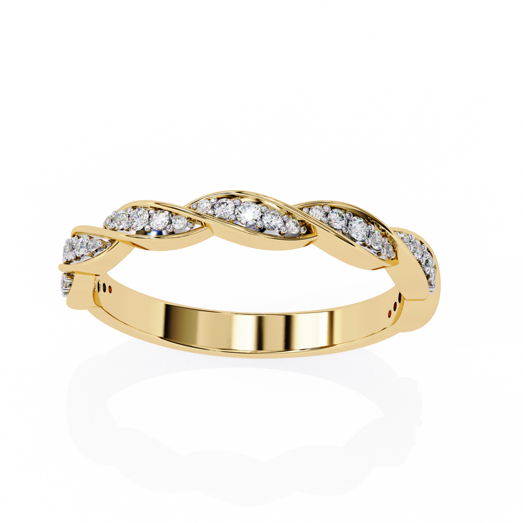 The Velora Band Ring - Lab Grown Diamonds
