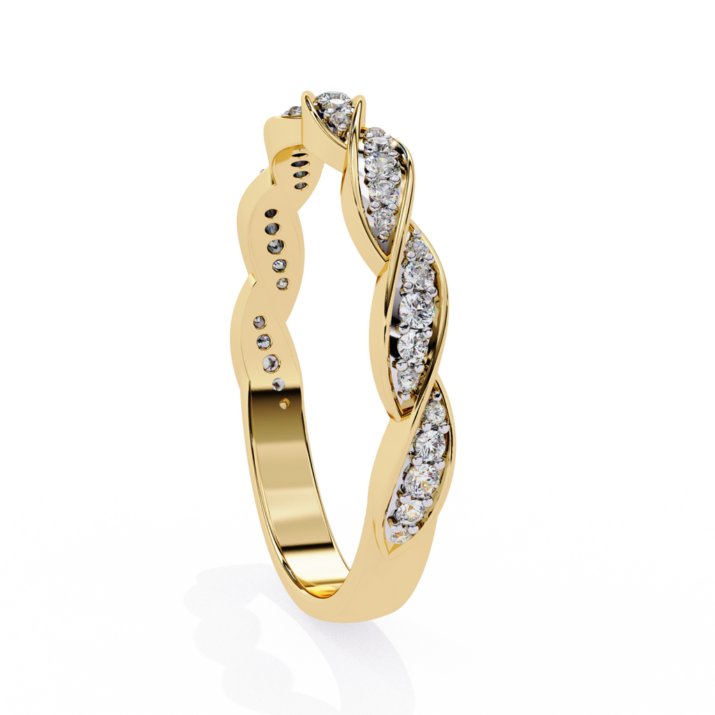 The Velora Band Ring - Lab Grown Diamonds