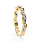 The Velora Band Ring - Lab Grown Diamonds