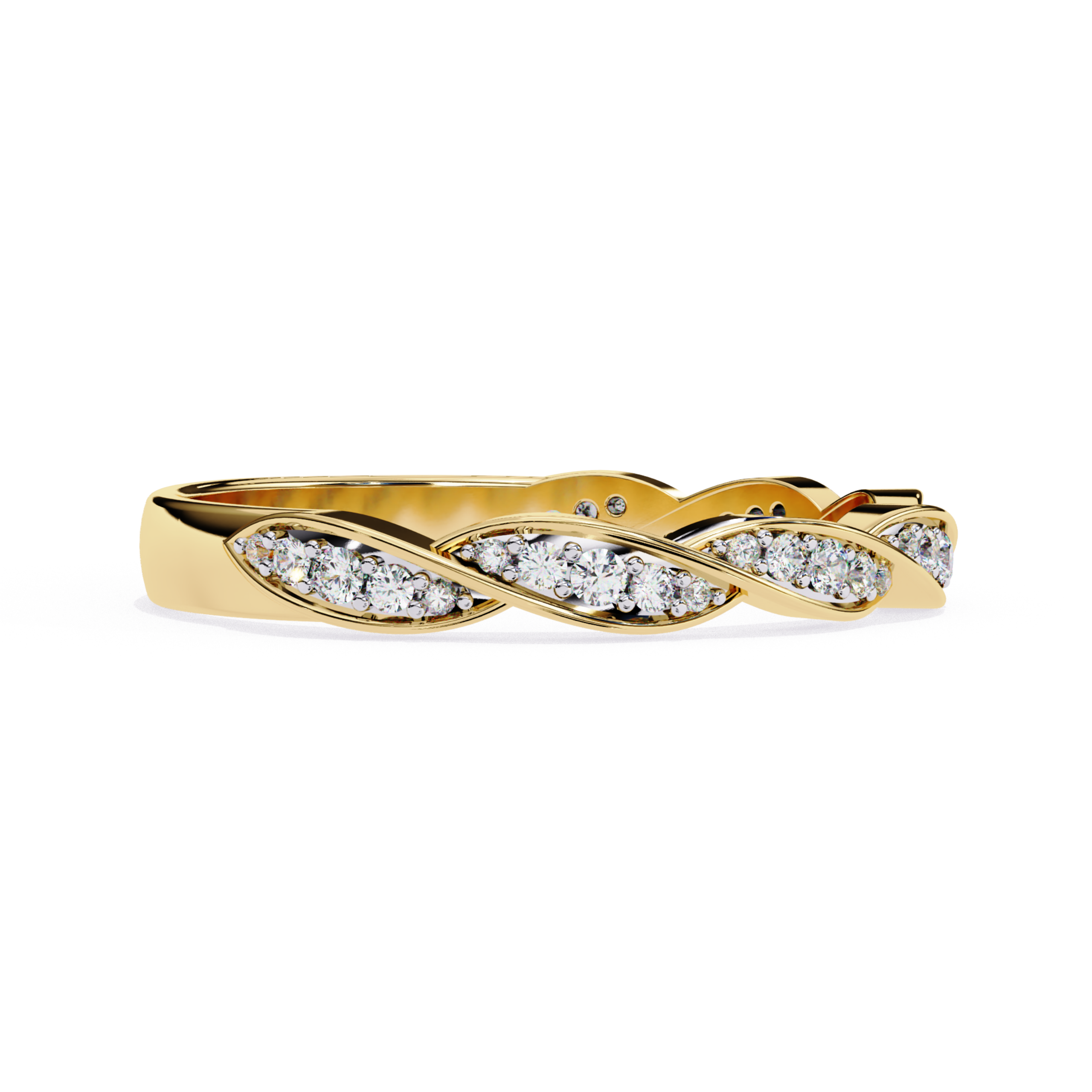 The Velora Band Ring - Lab Grown Diamonds