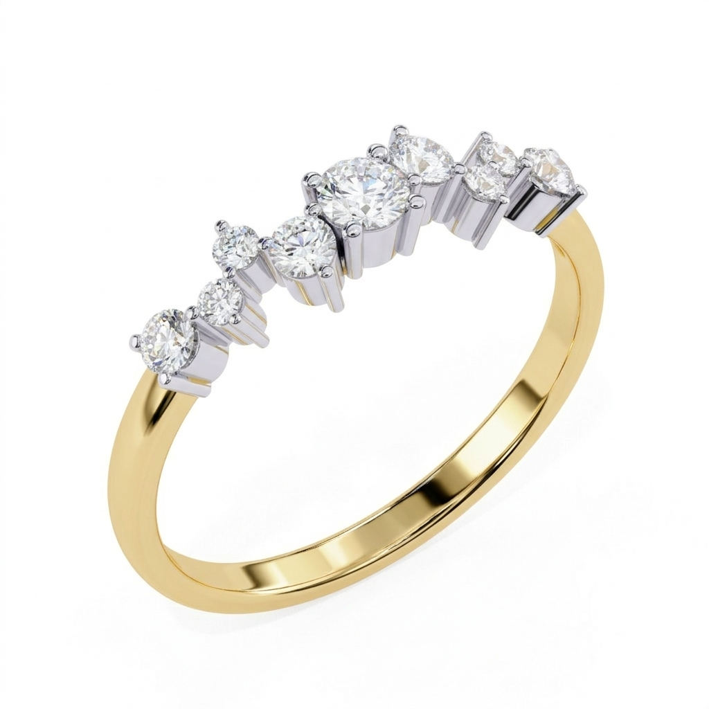 The Twilight Spark Ring - Lab Grown Diamonds