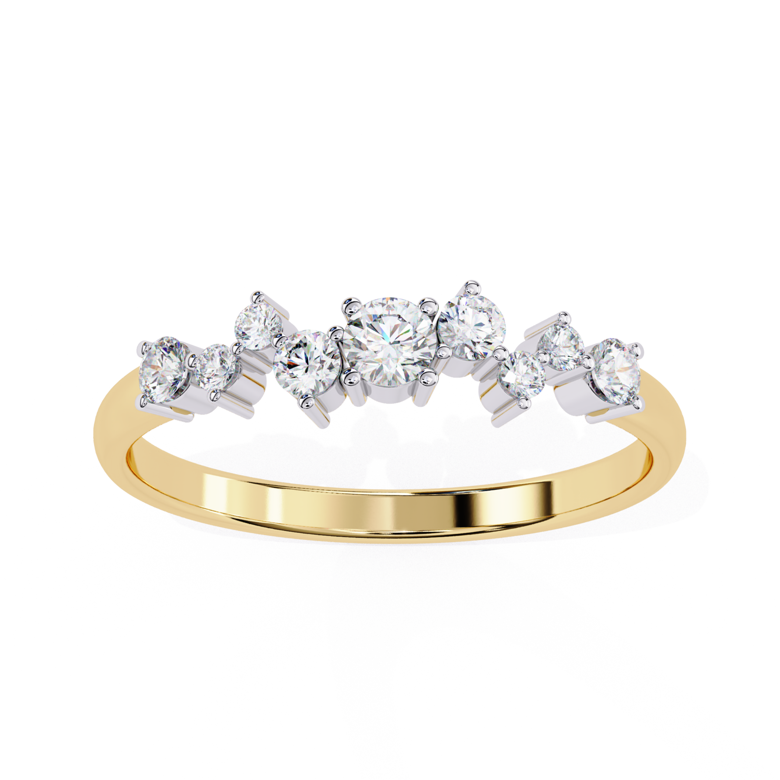 The Twilight Spark Ring - Lab Grown Diamonds
