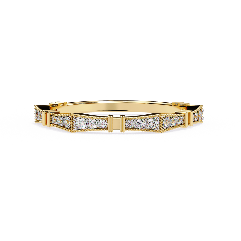 The Linea Band Ring - Lab Grown Diamonds