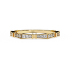 The Linea Band Ring - Lab Grown Diamonds