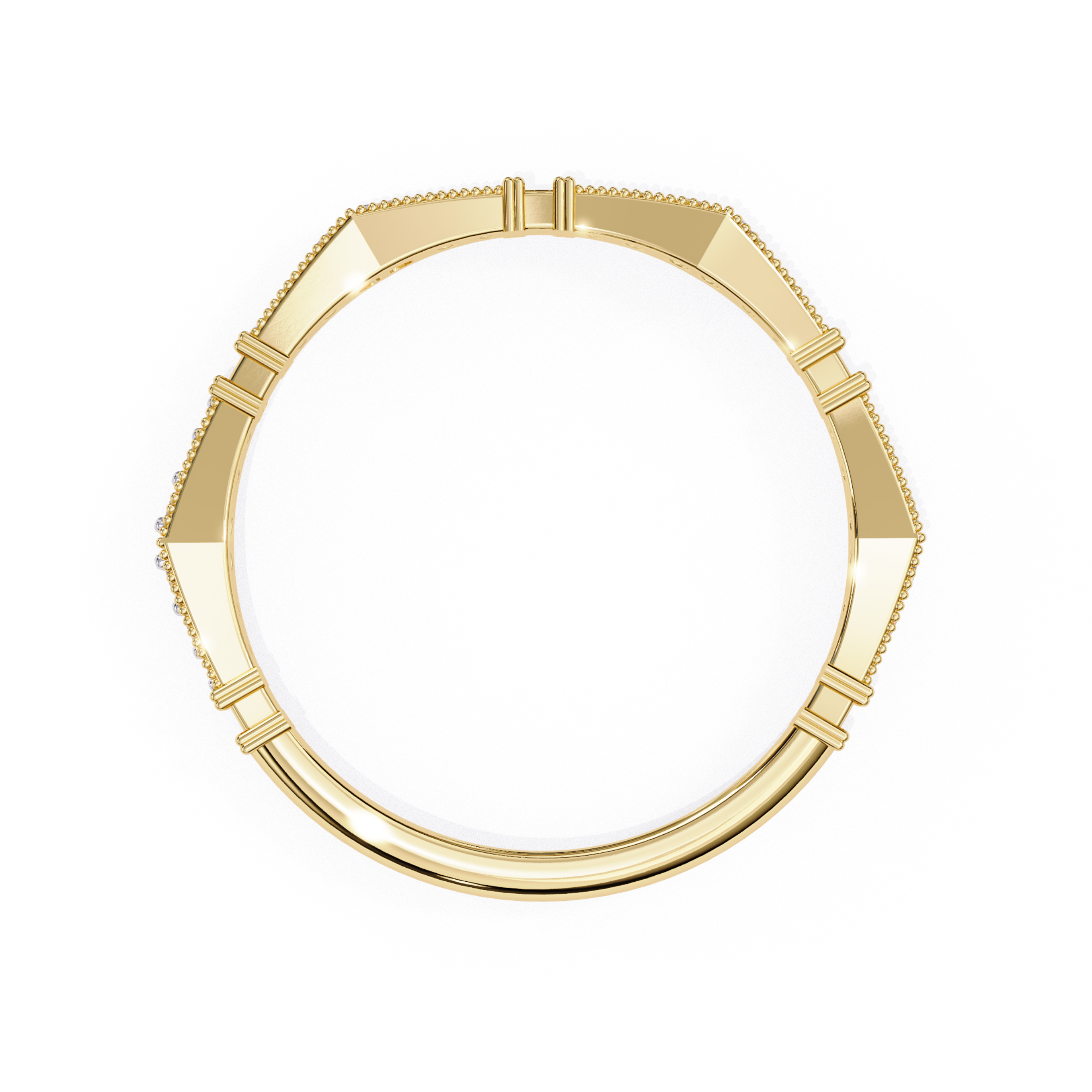 The Linea Band Ring - Lab Grown Diamonds
