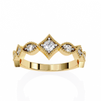 The Royal Crown Ring - Lab Grown Diamonds