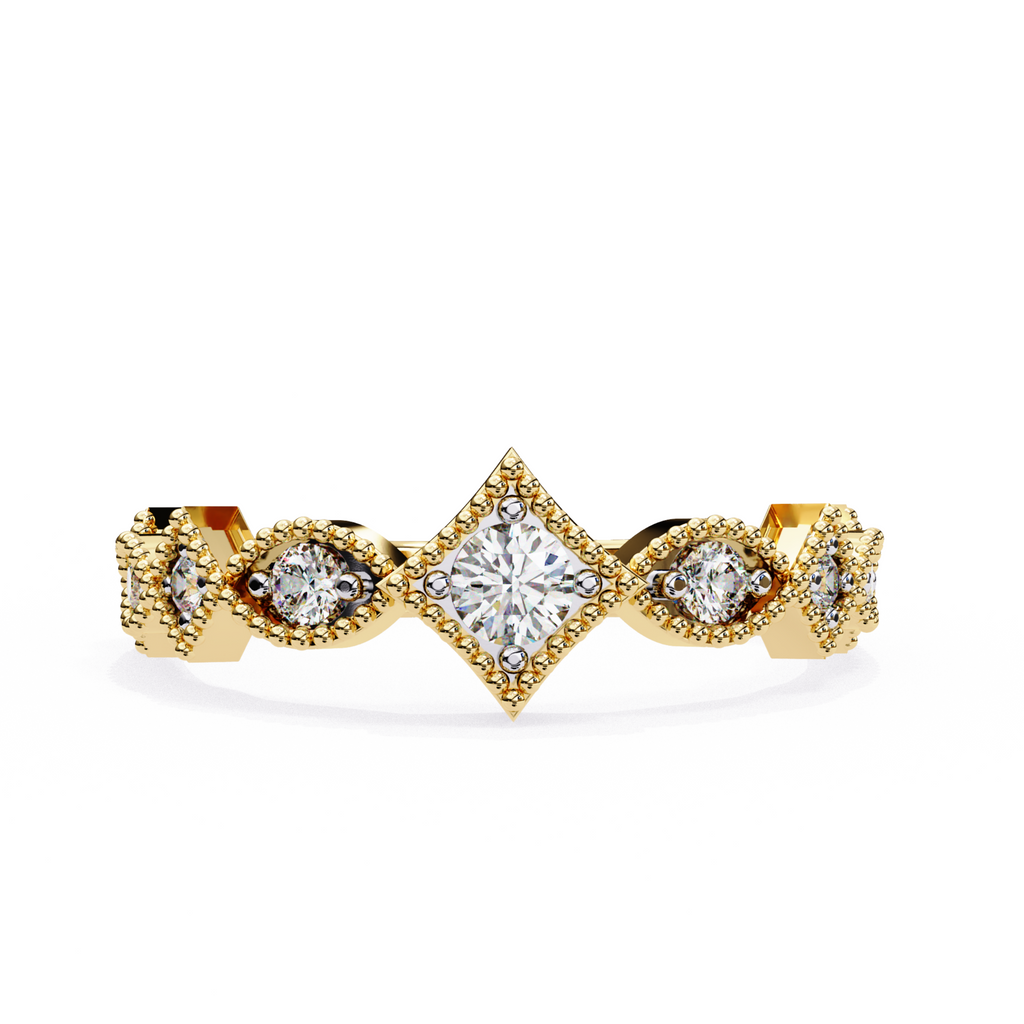 The Royal Crown Ring - Lab Grown Diamonds