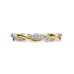 The Dual Flow Ring - Lab Grown Diamonds