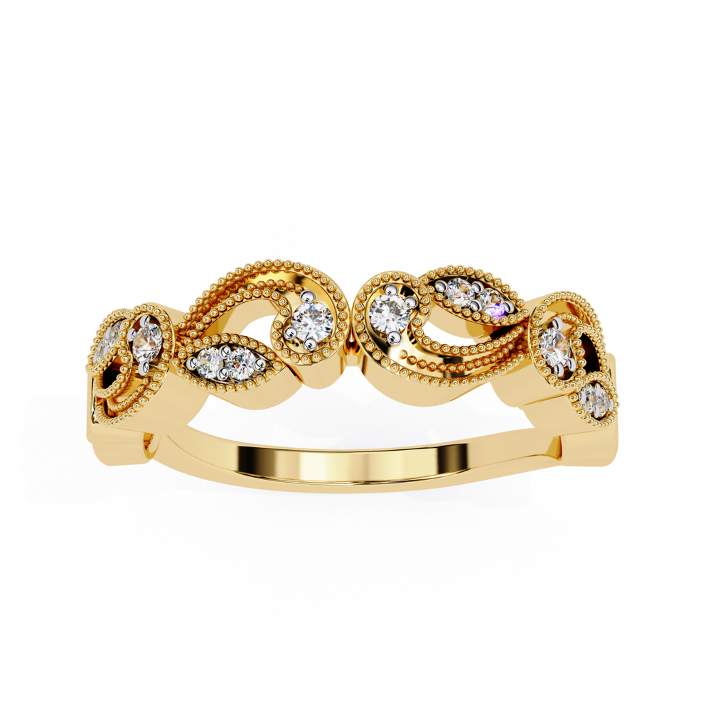 The Empress Wave Ring - Lab Grown Diamonds