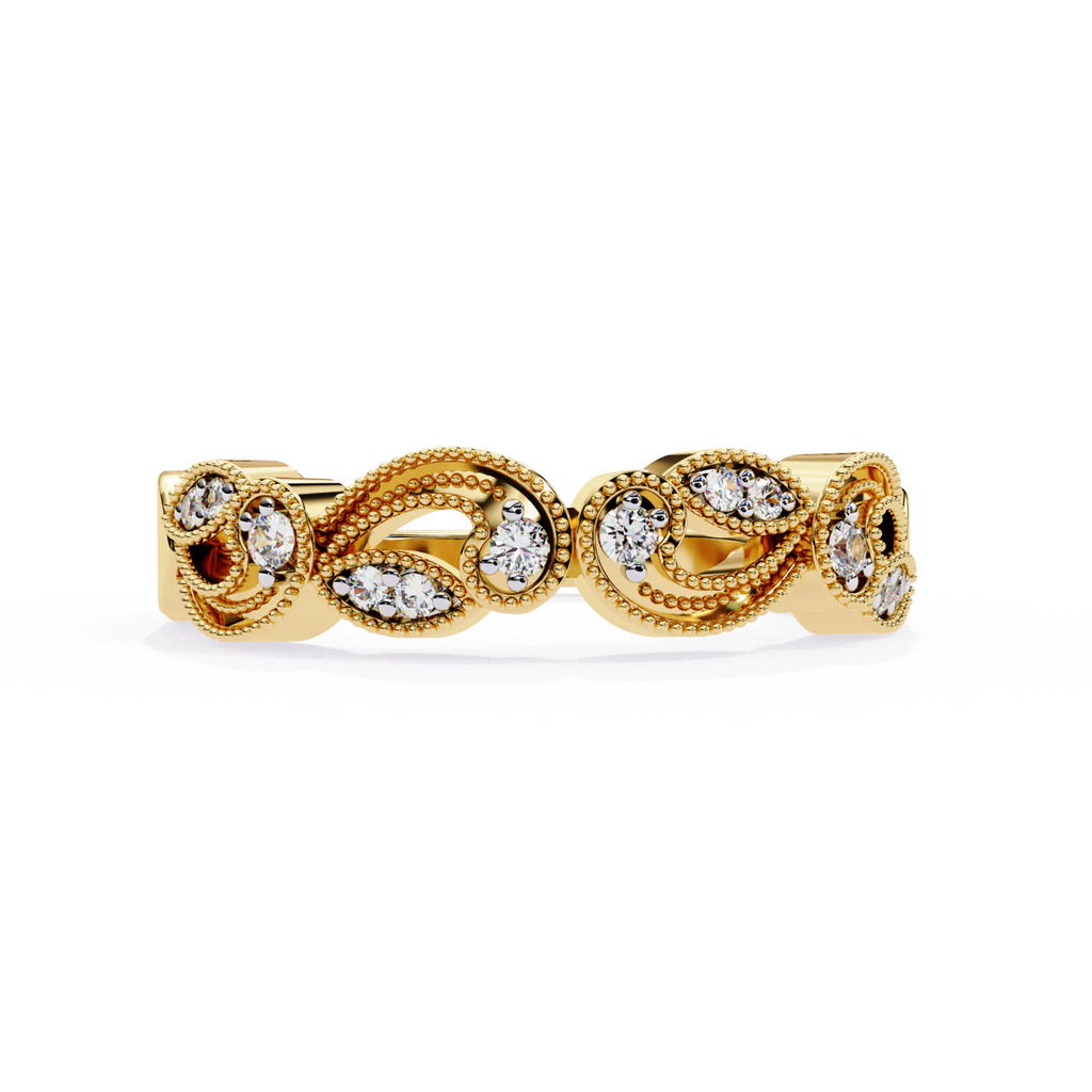 The Empress Wave Ring - Lab Grown Diamonds