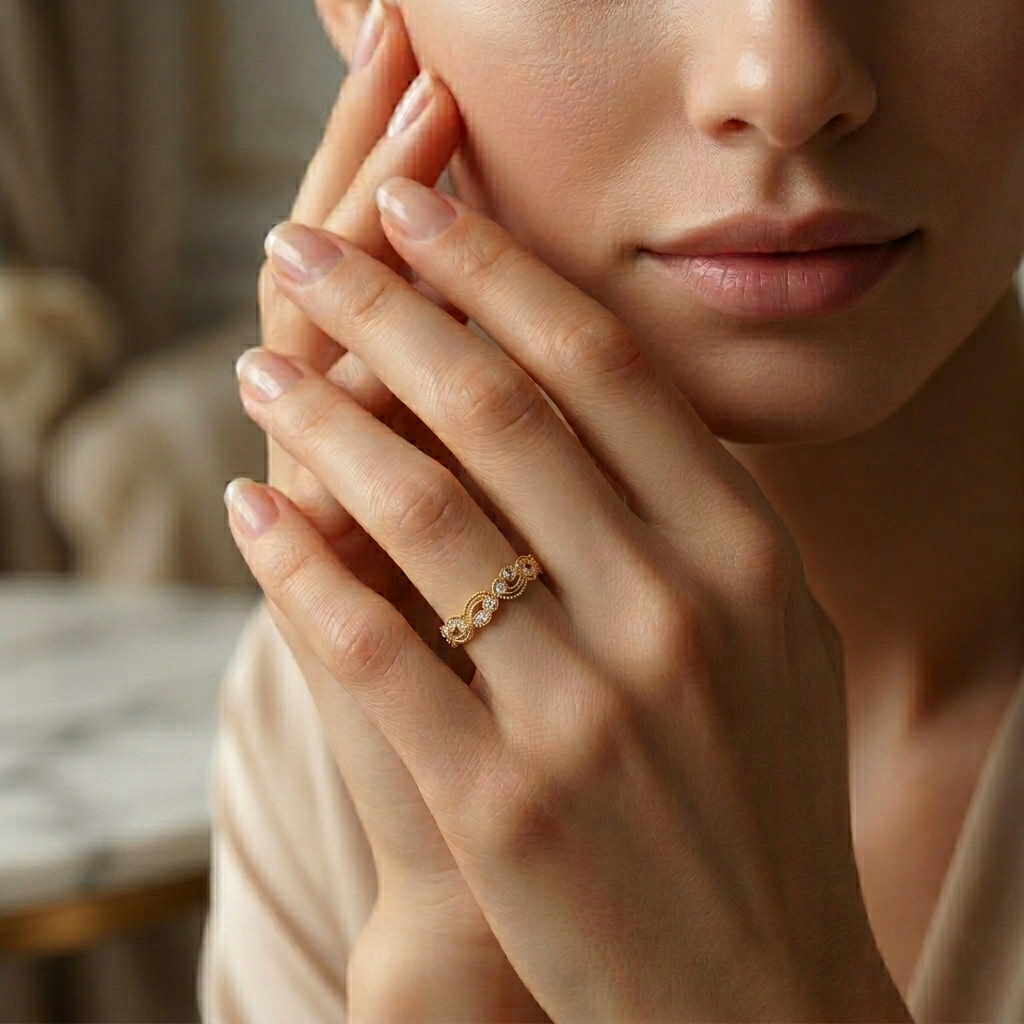 The Empress Wave Ring - Lab Grown Diamonds