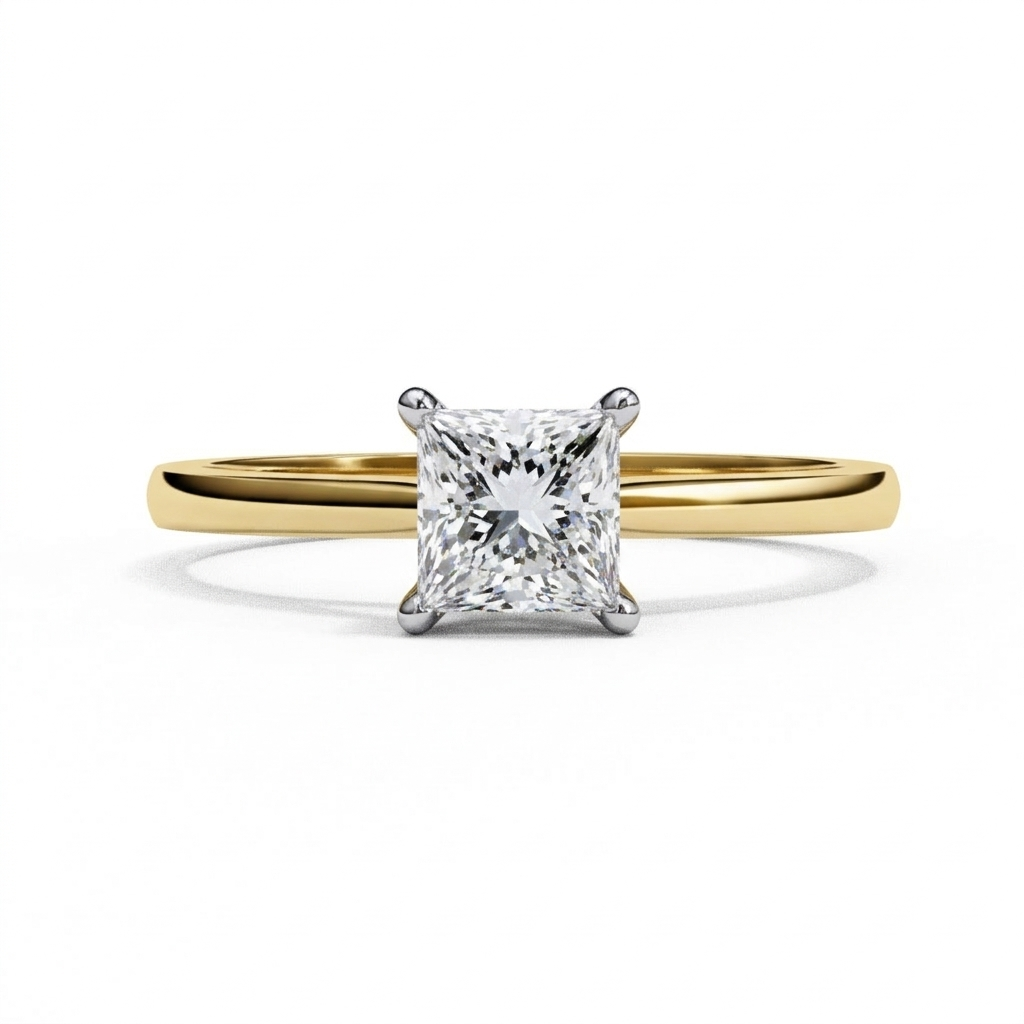 The Regal Light Solitaire Ring - Lab Grown Diamonds