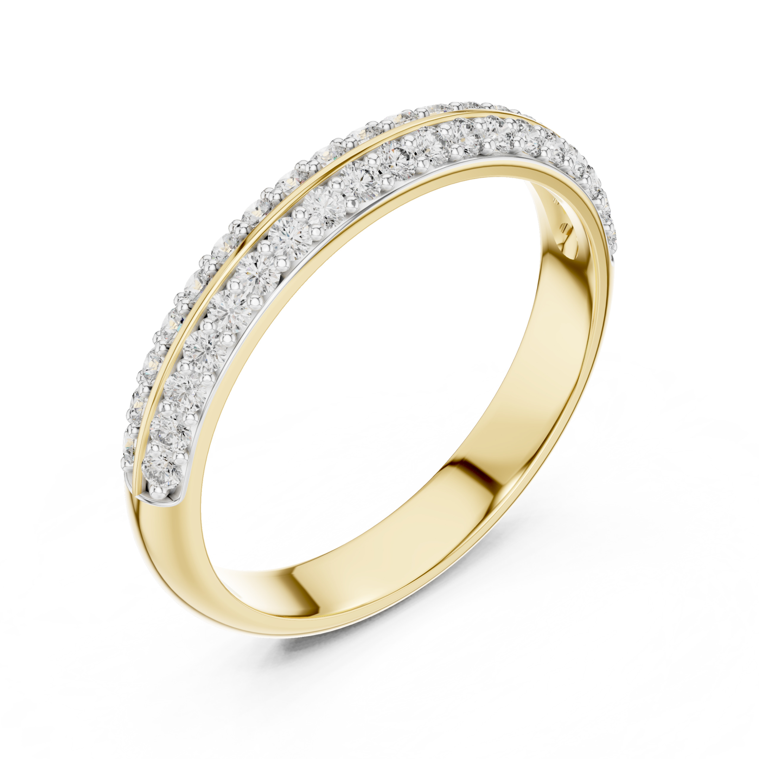 The Dual Eternity Band Ring - Lab Grown Diamonds