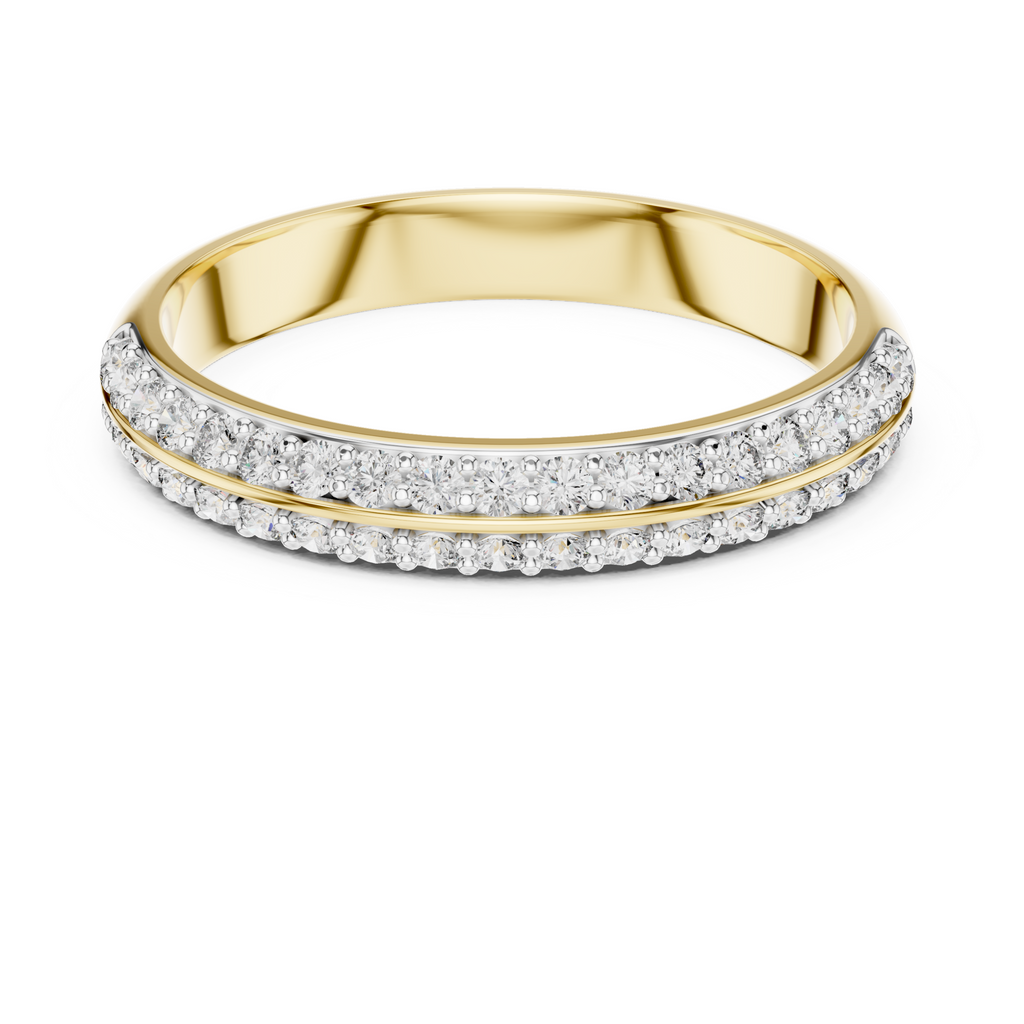 The Dual Eternity Band Ring - Lab Grown Diamonds