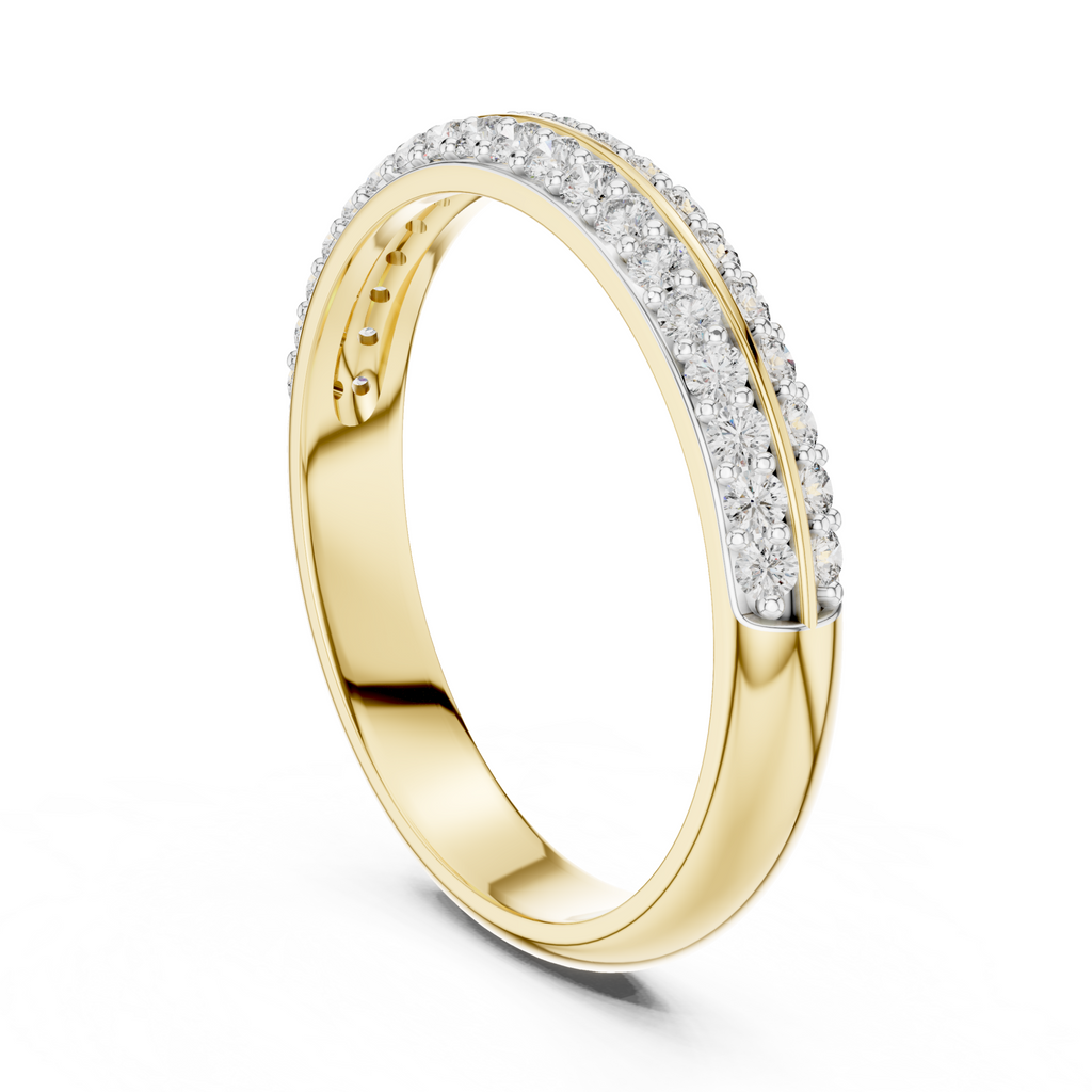 The Dual Eternity Band Ring - Lab Grown Diamonds