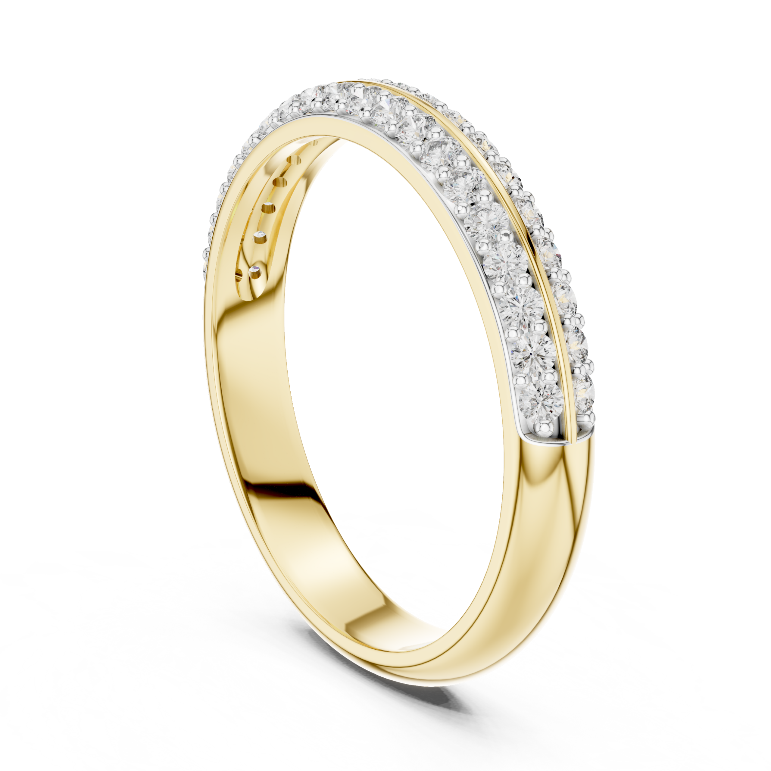 The Dual Eternity Band Ring - Lab Grown Diamonds