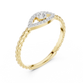 The Evil Eye Ring - Lab Grown Diamonds