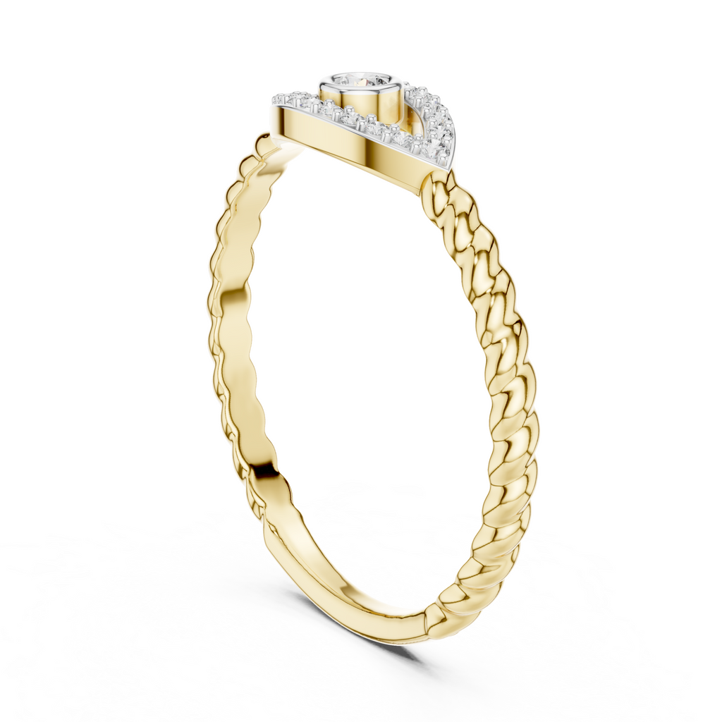 The Evil Eye Ring - Lab Grown Diamonds
