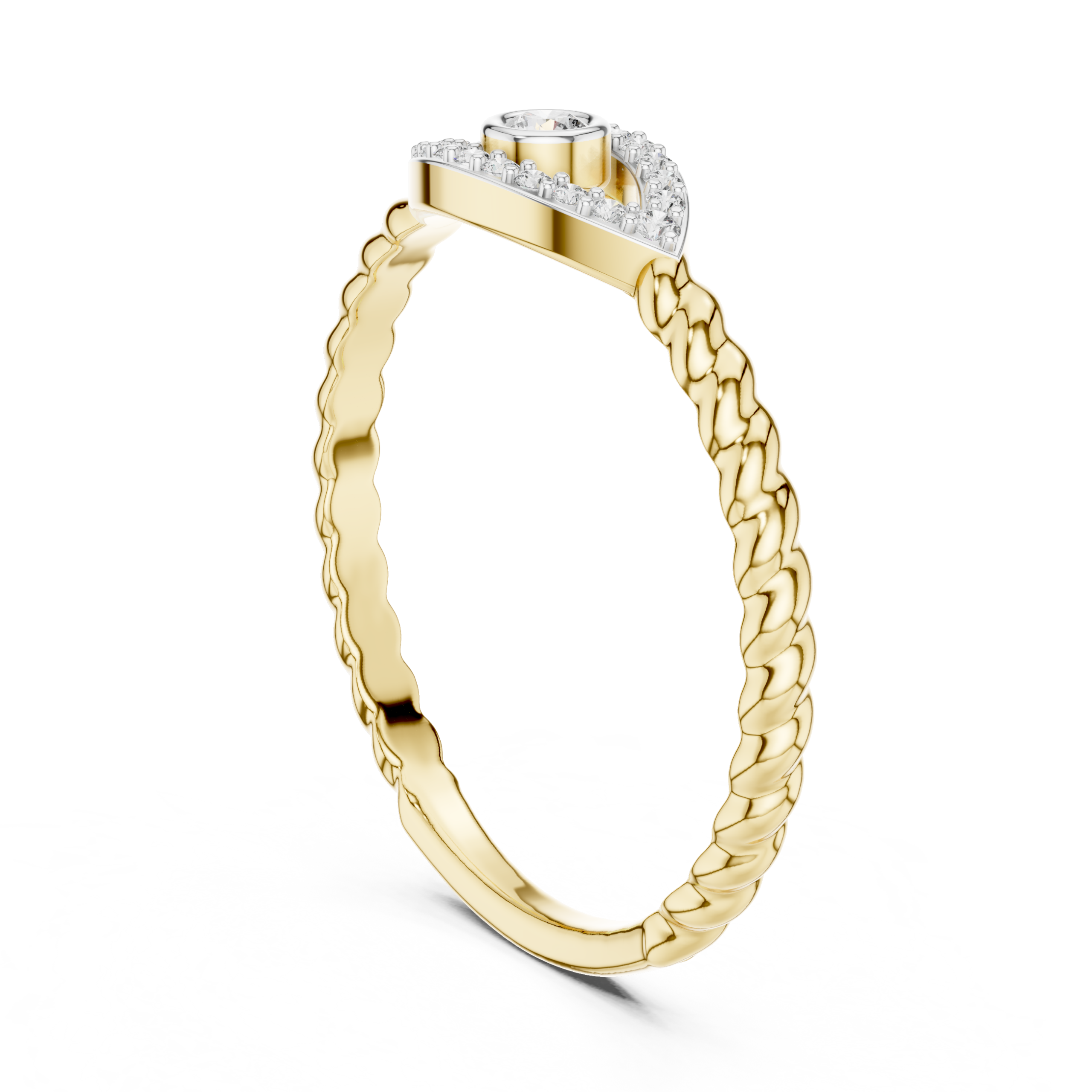 The Evil Eye Ring - Lab Grown Diamonds