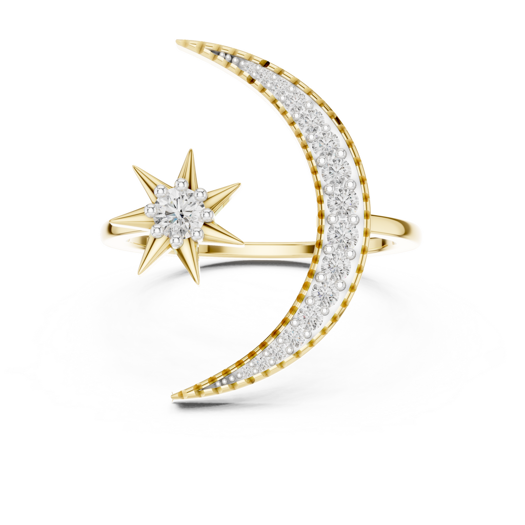 The Luna & Stella Ring - Lab Grown Diamonds