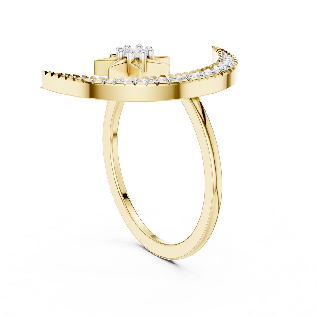 The Luna & Stella Ring - Lab Grown Diamonds