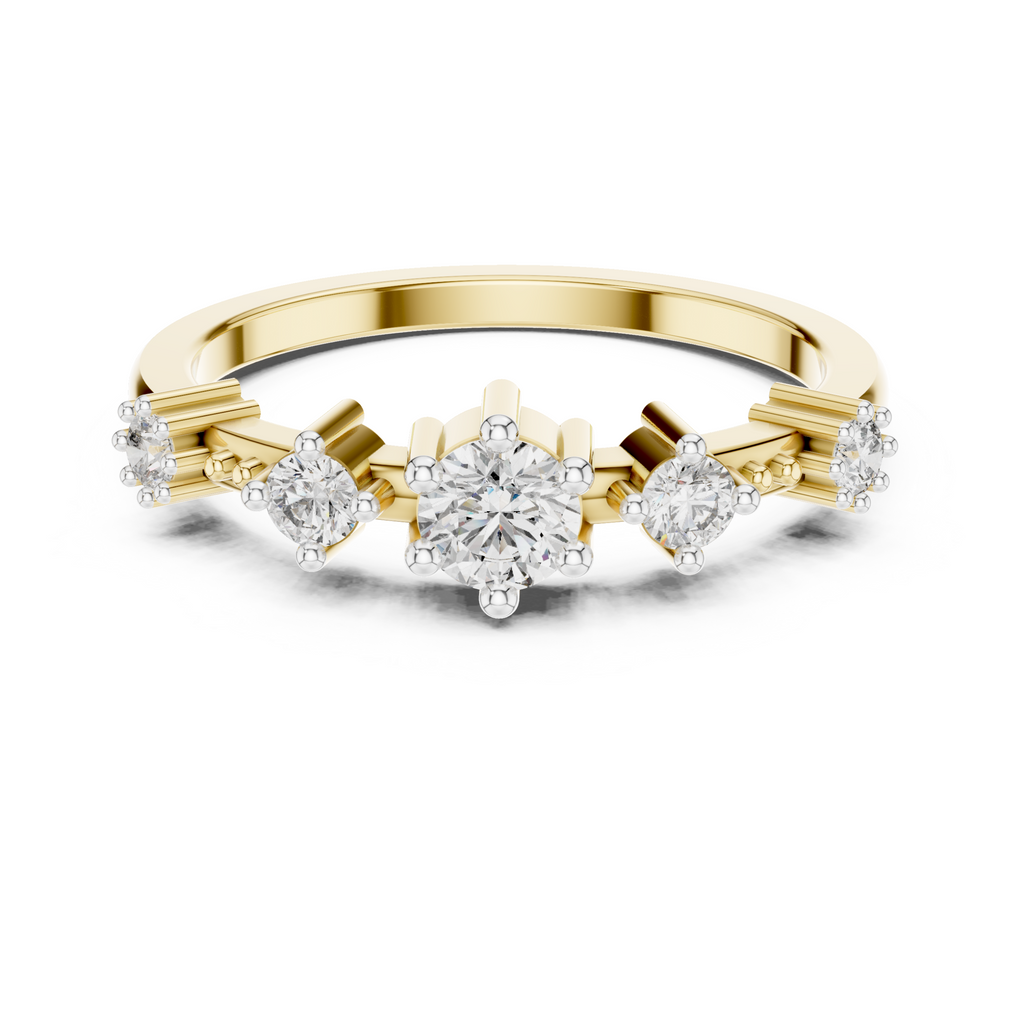 The Lumina Tiered Ring - Lab Grown Diamonds