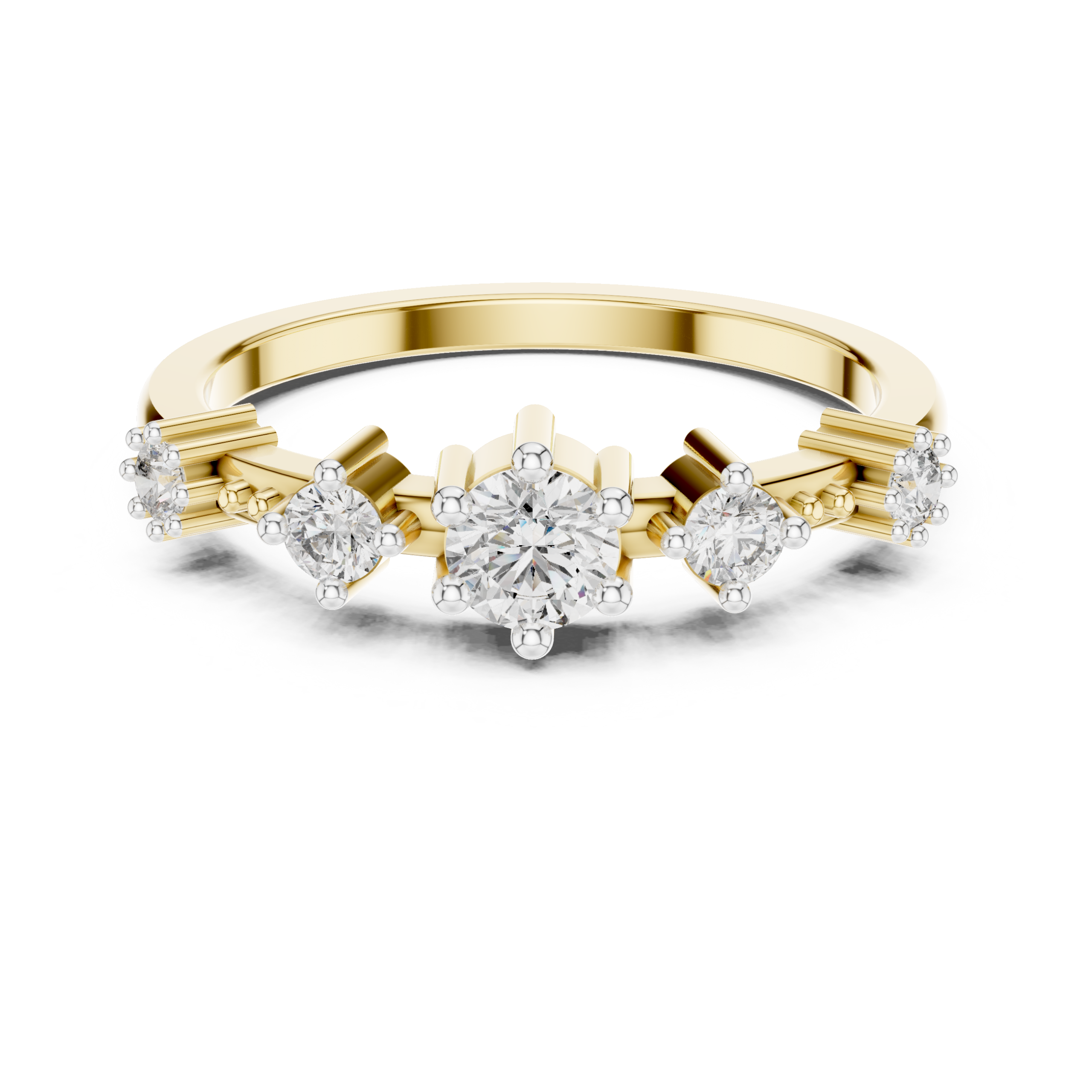 The Lumina Tiered Ring - Lab Grown Diamonds