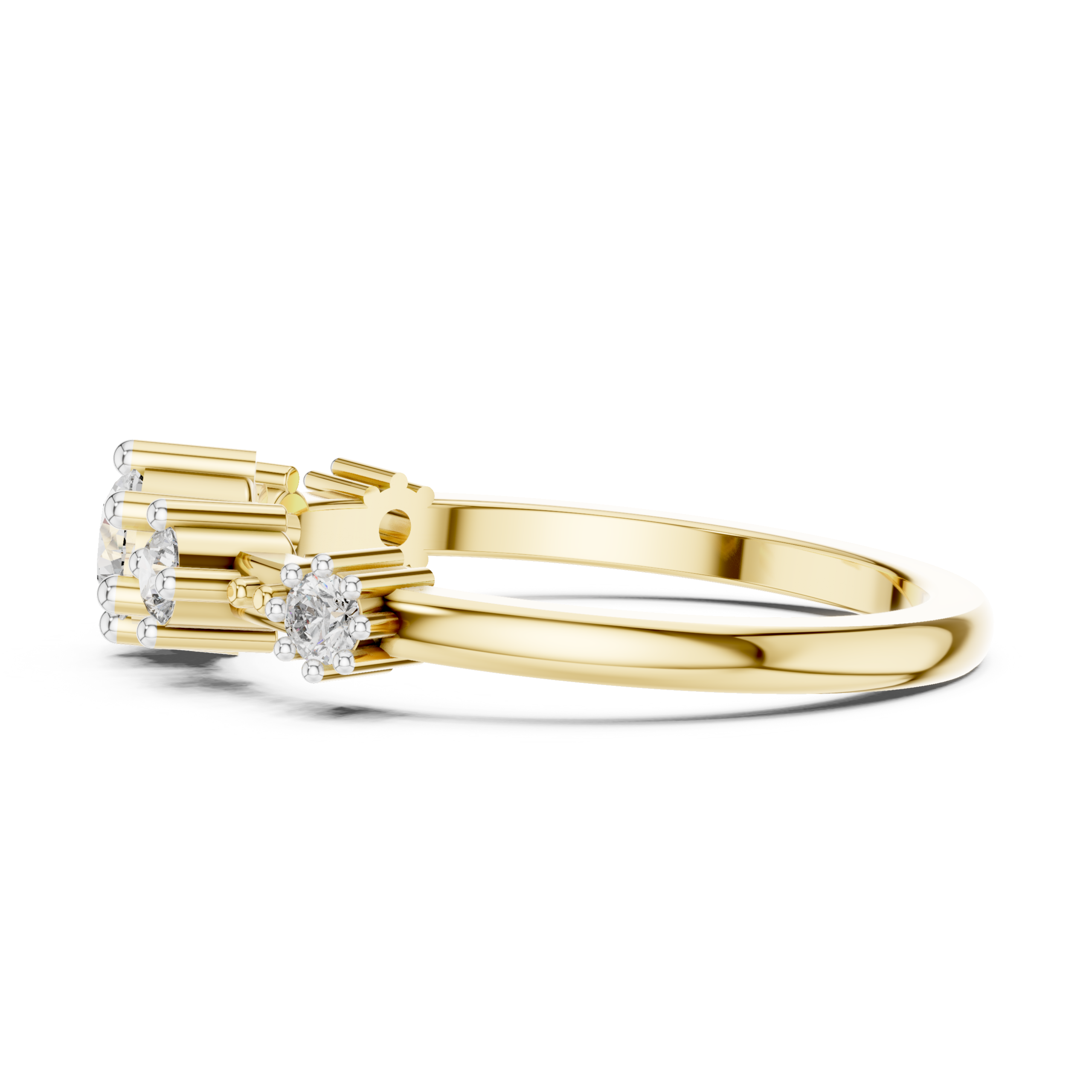 The Lumina Tiered Ring - Lab Grown Diamonds