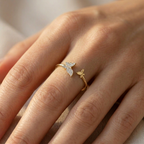 The Marvin Butterfly Ring - Lab Grown Diamonds