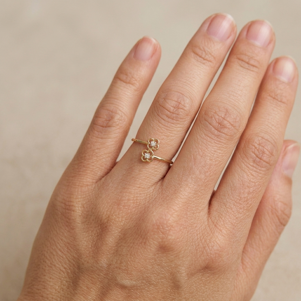 The Dual Leor Ring - Lab Grown Diamonds