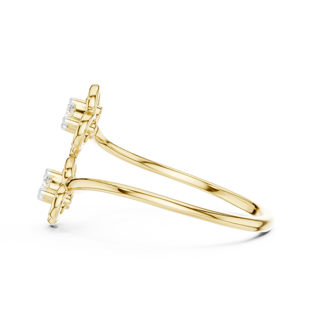 The Dual Leor Ring - Lab Grown Diamonds