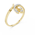 The Willow Arch Ring - Lab Grown Diamonds