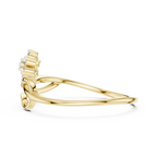 The Bloom Wave Ring - Lab Grown Diamonds