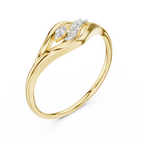 The Eternal Wave Ring - Lab Grown Diamonds