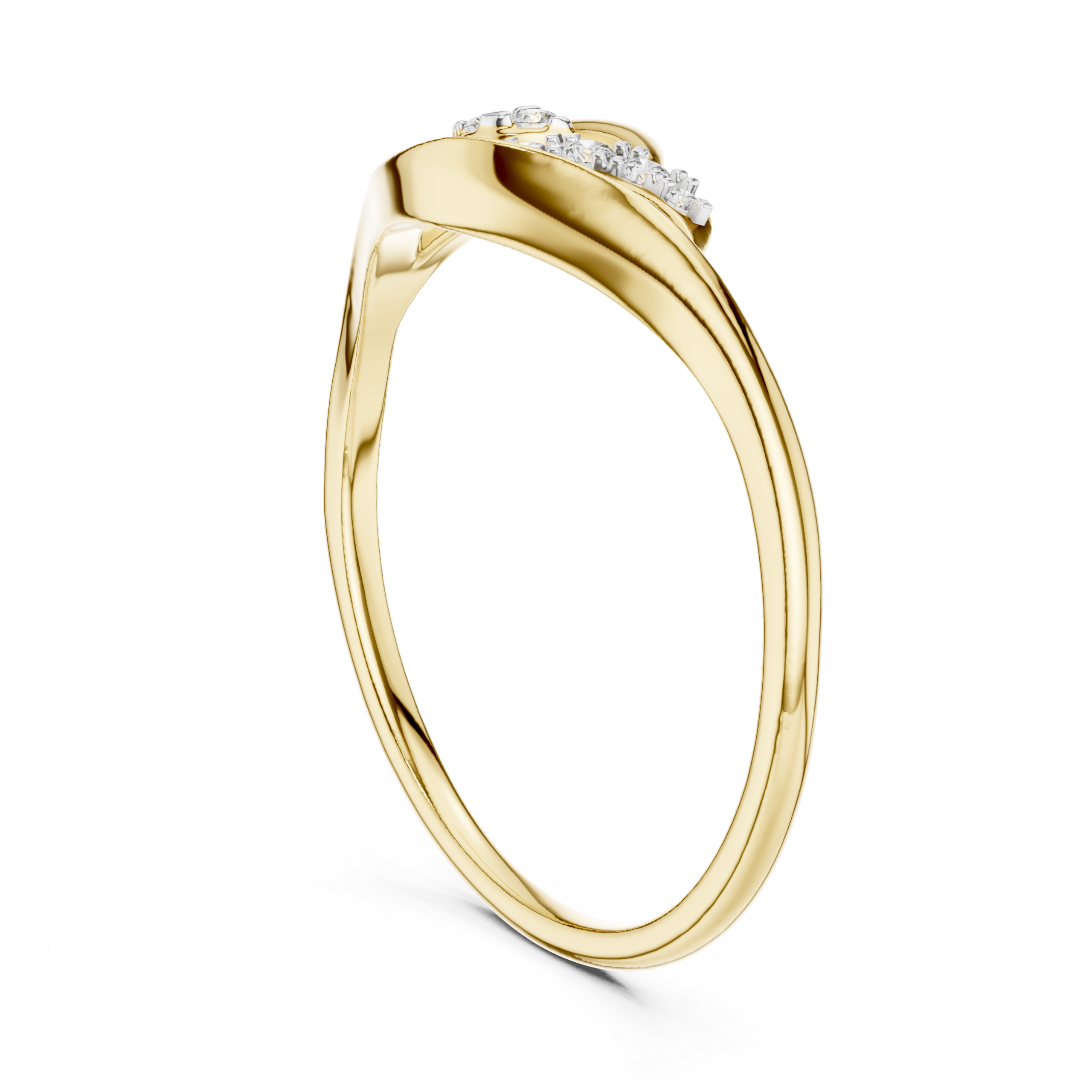 The Eternal Wave Ring - Lab Grown Diamonds