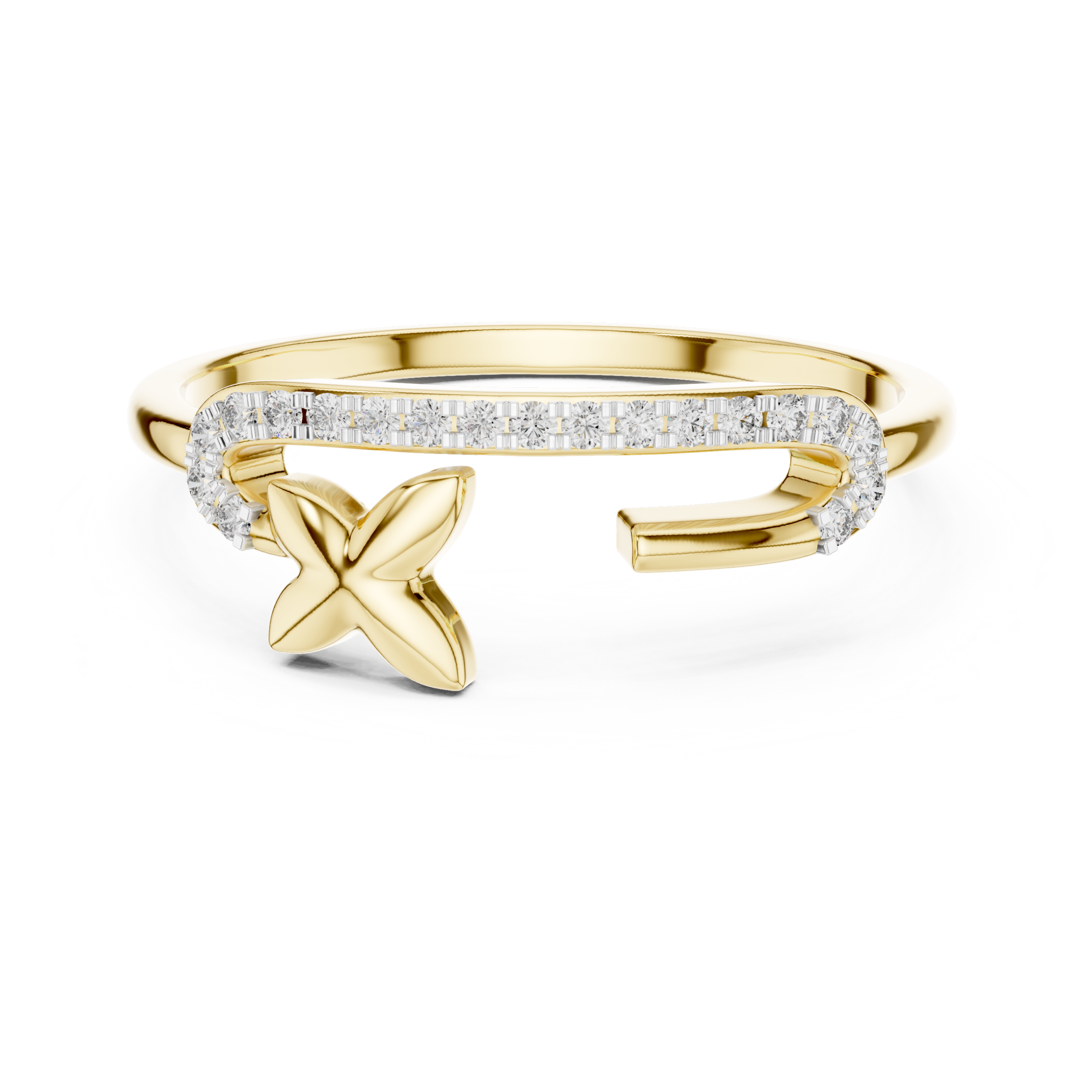 The Meadow Linear Ring - Lab Grown Diamonds
