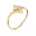 The Solvella Flow Ring - Lab Grown Diamonds