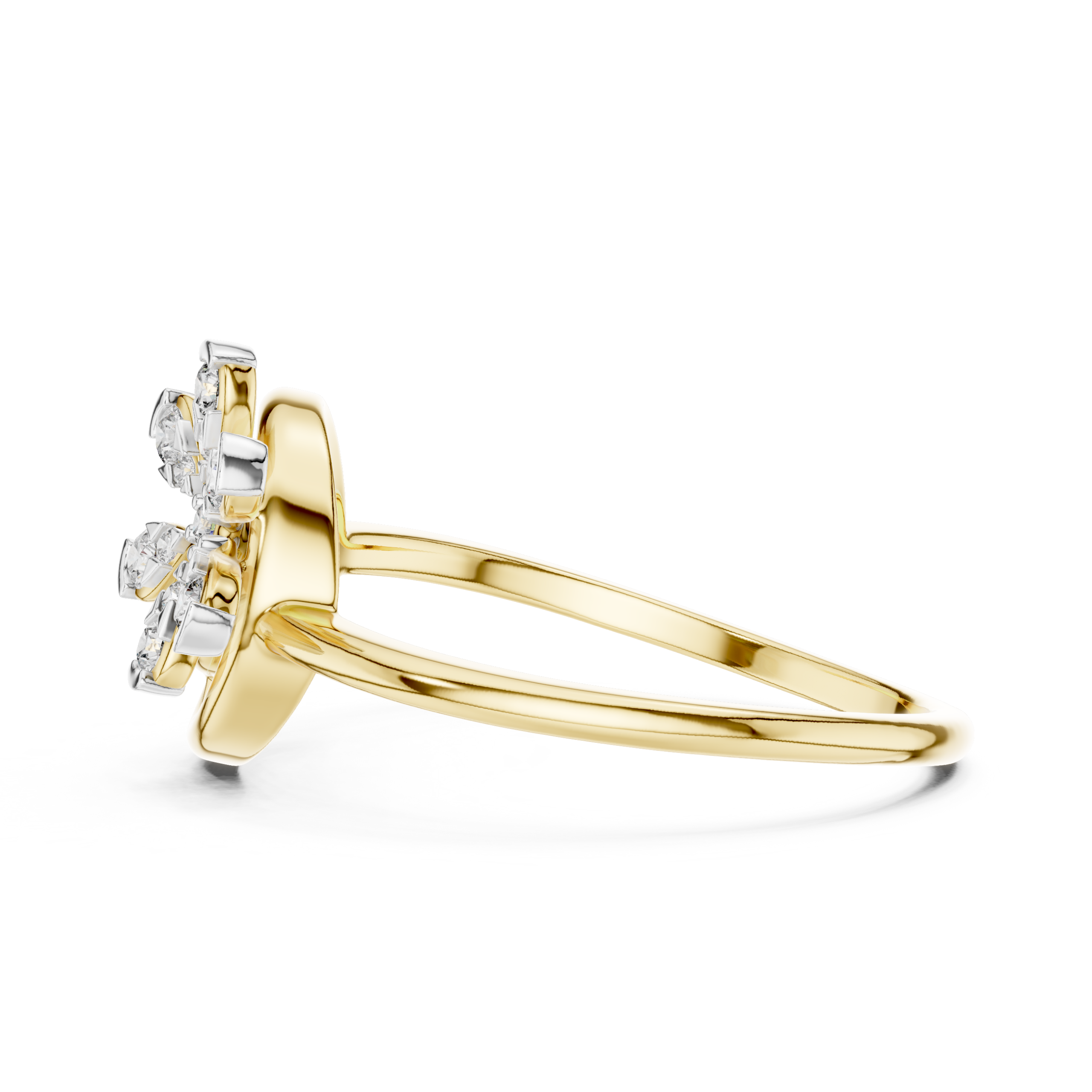 The Orbit Bloom Ring - Lab Grown Diamonds