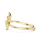 The Lily Petal Ring - Lab Grown Diamonds
