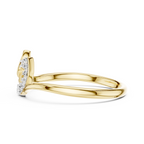 The Lotus Petal Ring - Lab Grown Diamonds