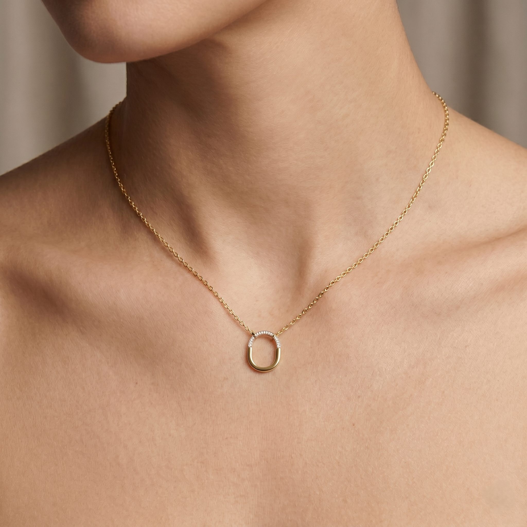 The Serene Drop Necklace - Lab Grown Diamonds