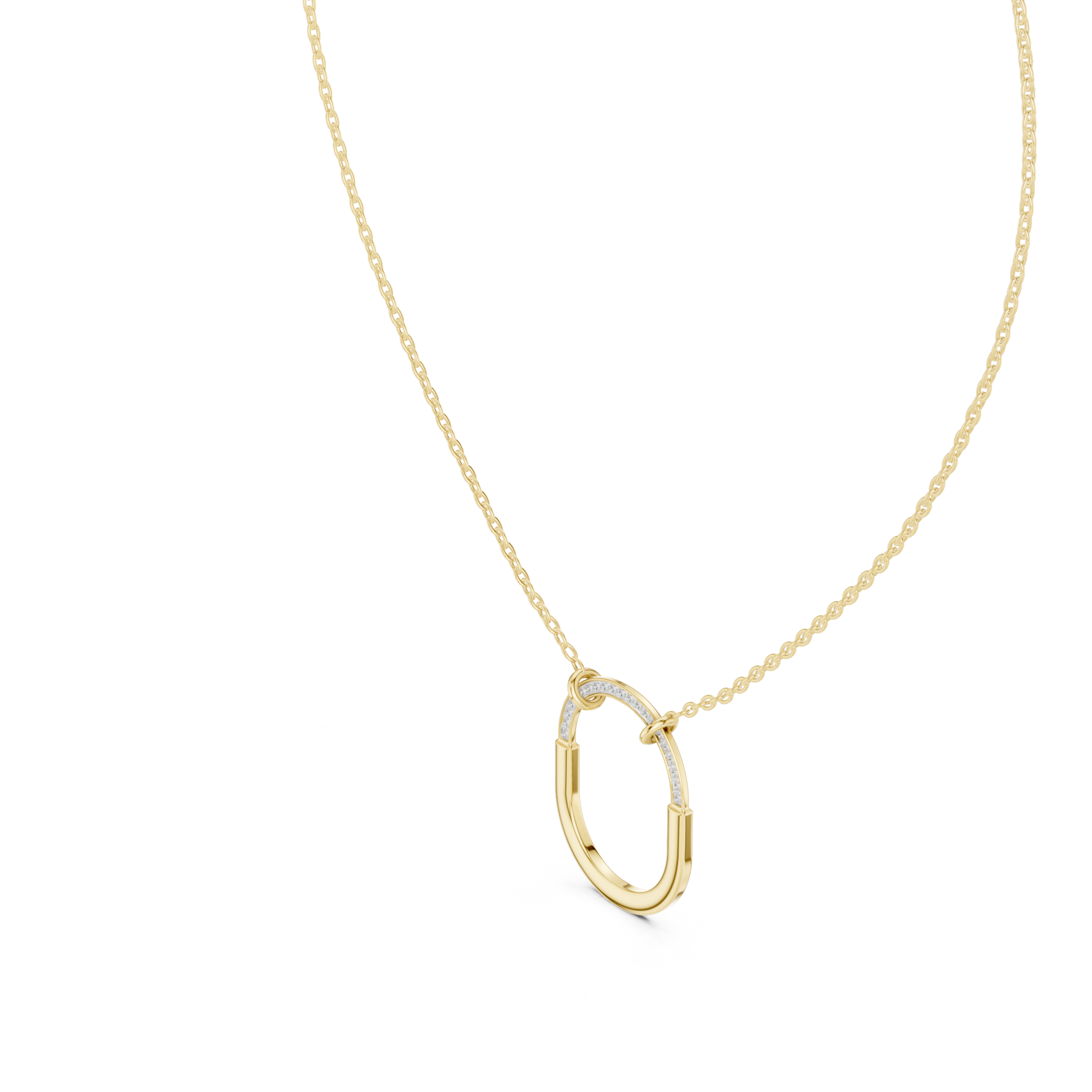 The Serene Drop Necklace - Lab Grown Diamonds