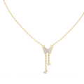 The Seraphine Butterfly Necklace - Lab Grown Diamonds