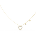The Hera Heart Necklace - Lab Grown Diamonds