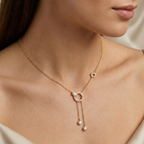 The Kiran Cascade Necklace - Lab Grown Diamonds