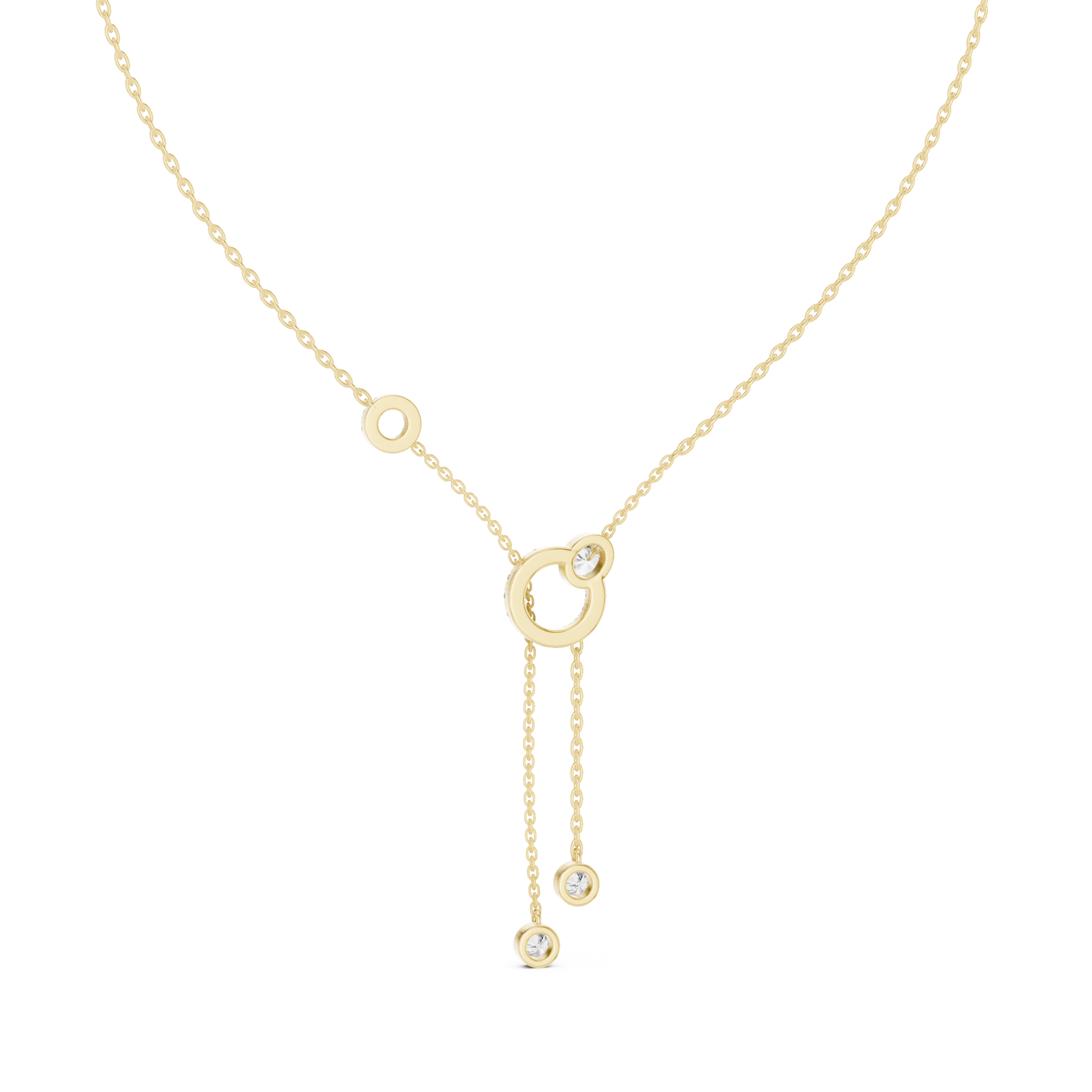 The Kiran Cascade Necklace - Lab Grown Diamonds