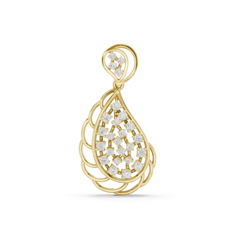 The Droppe Pendant - Lab Grown Diamonds