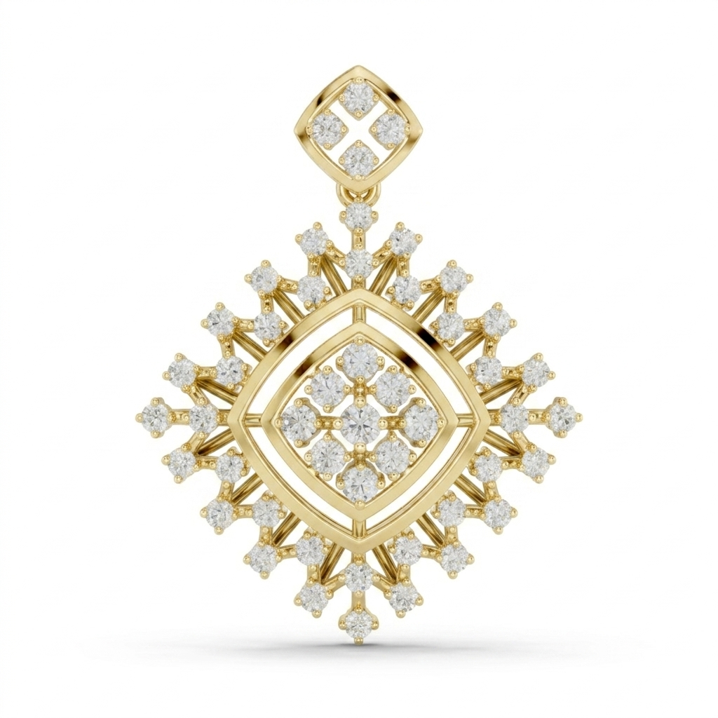 The Nova Pendant - Lab Grown Diamonds