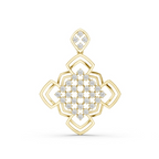The Grid Radiance Pendant - Lab Grown Diamonds