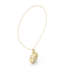 The Regency Sunburst Pendant - Lab Grown Diamonds